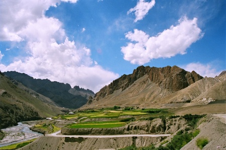 beautiful, innit? the mountains en route to kargil really were very craggy